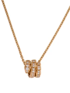 18K Diamond Serpenti Viper Necklace
