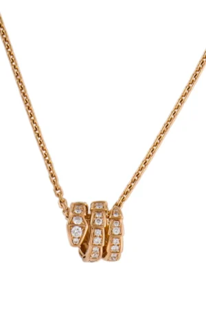 18K Diamond Serpenti Viper Necklace