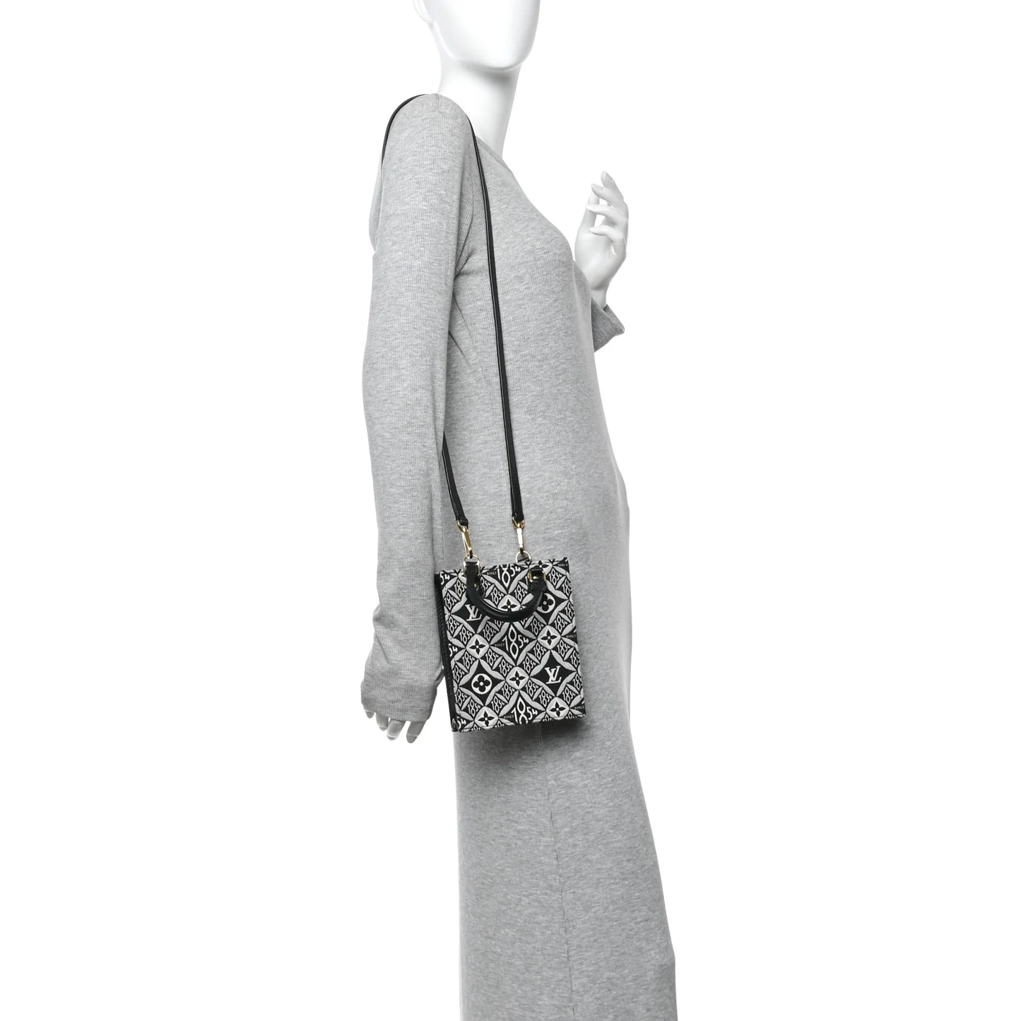 Jacquard Since 1854 Petit Sac Plat Grey