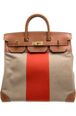 Toile & Barenia Flag HAC Birkin 40