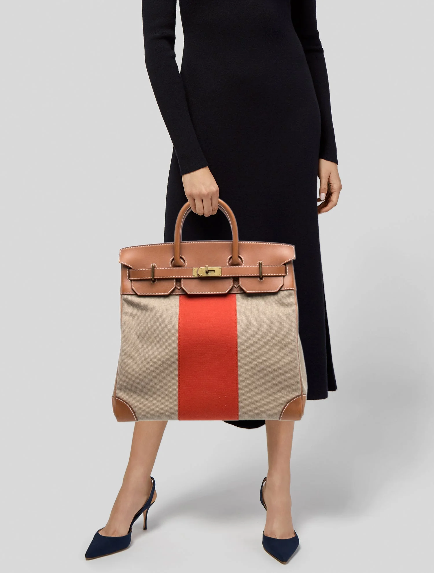 Toile & Barenia Flag HAC Birkin 40